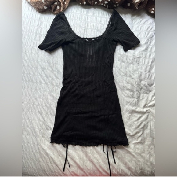 NWT SAVAGE X FENTY Always Pointe Short Sleeve Slip - Picture 2 of 3